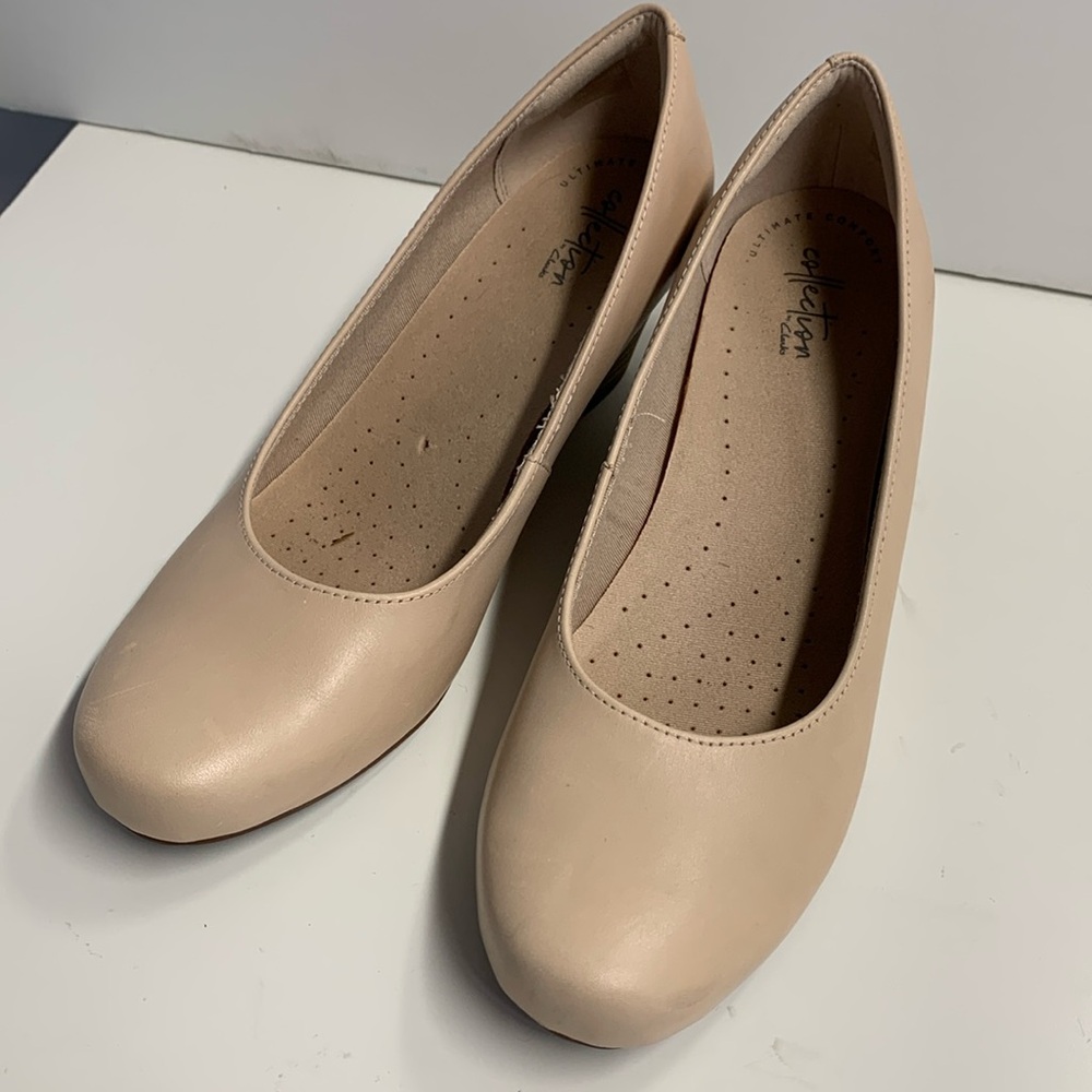 Clarks Collection Leather Wedges - image 1